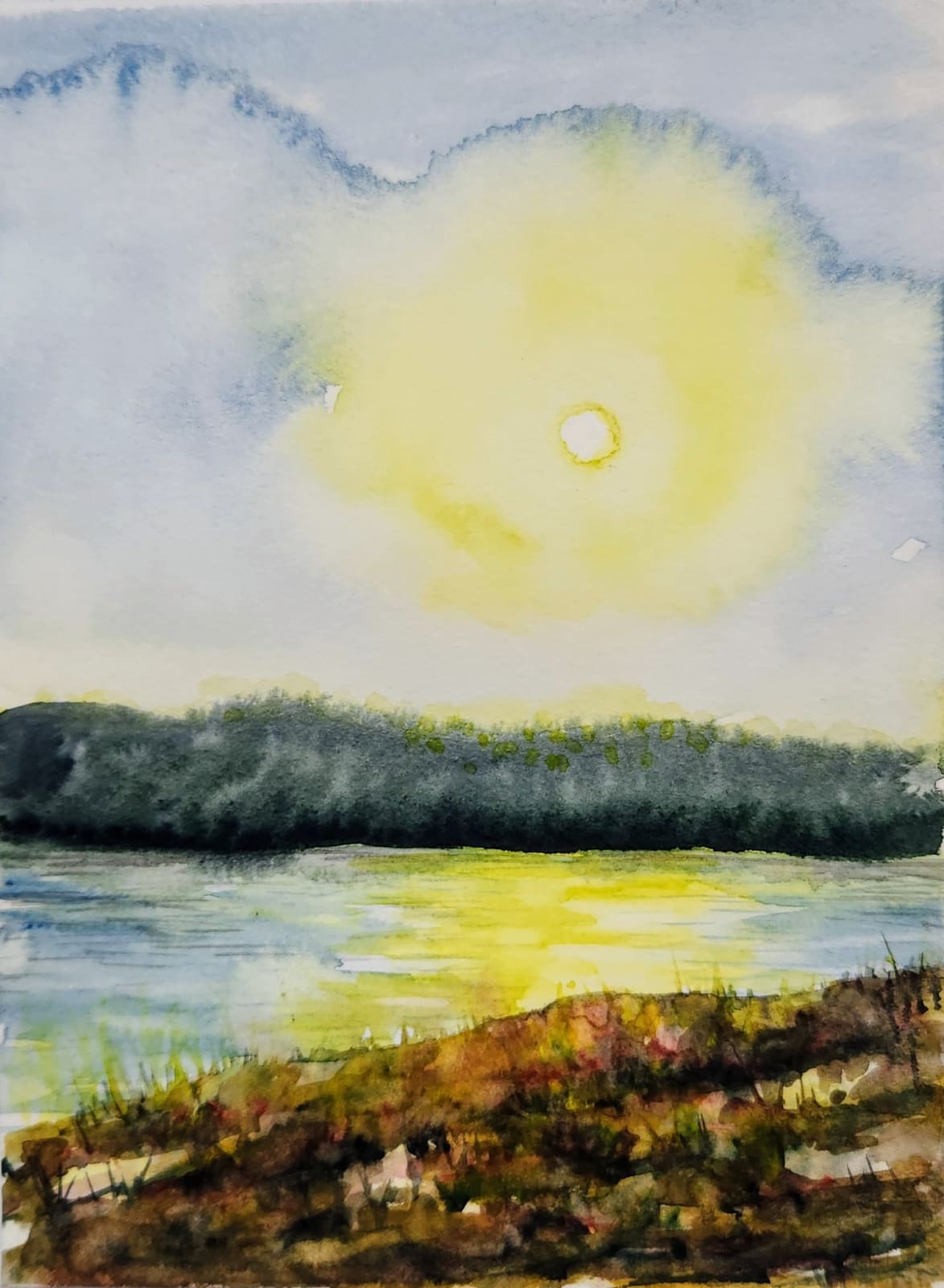 Amber Weinzimer , Delicate Morning Sunrise, 2025