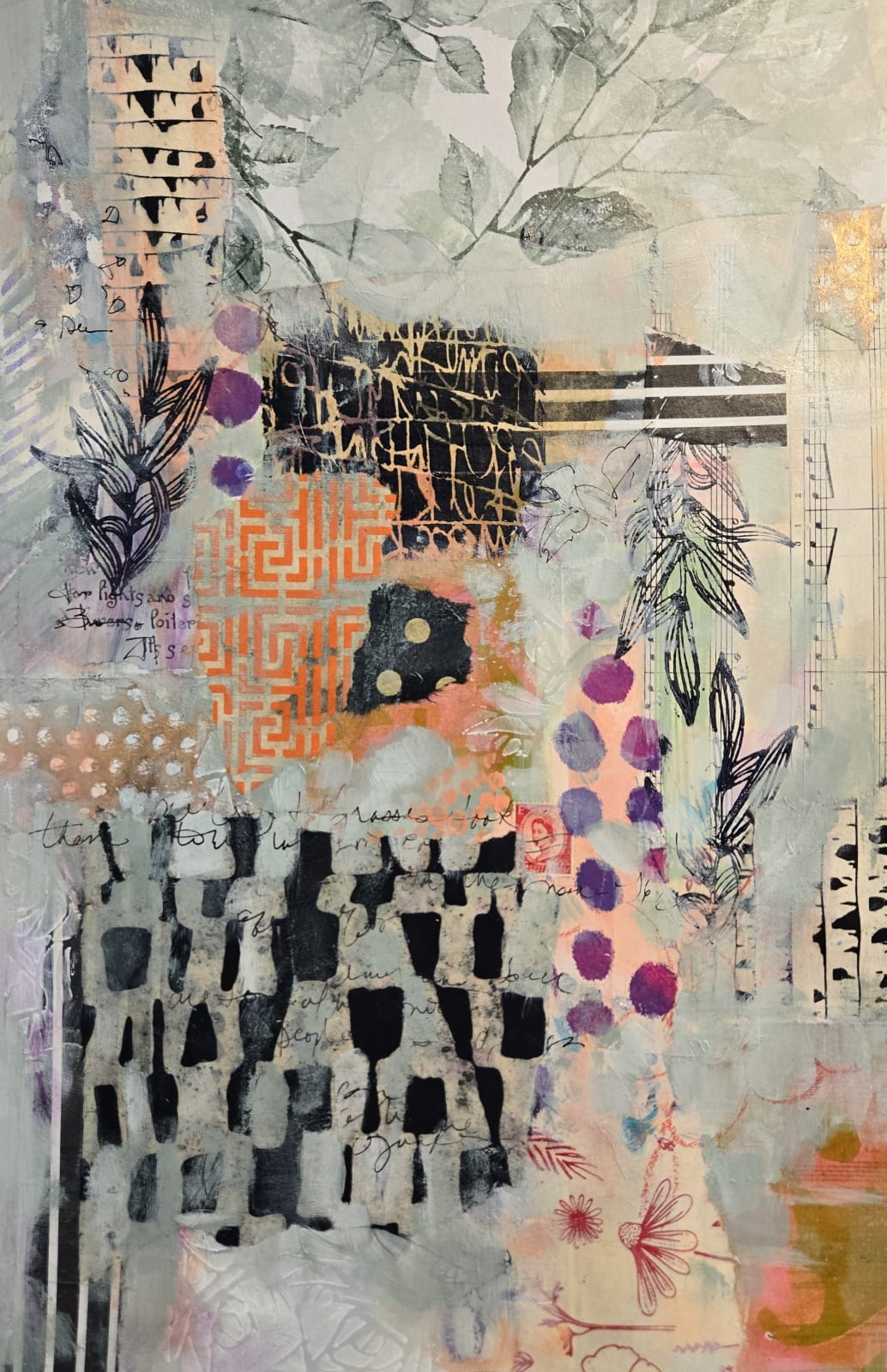 Lynne Buchanan, Wisteria Window, 2025