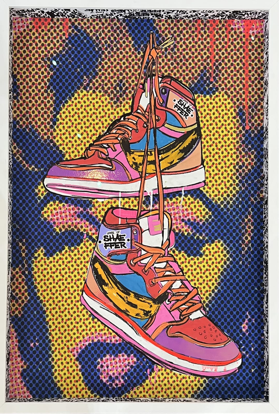 Michael Shaeffer, Birds on a Wire: Niagara, 2022