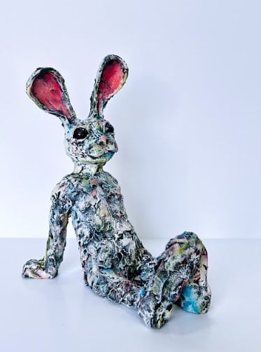 Julie Latayan, Seated Bunny, 2024