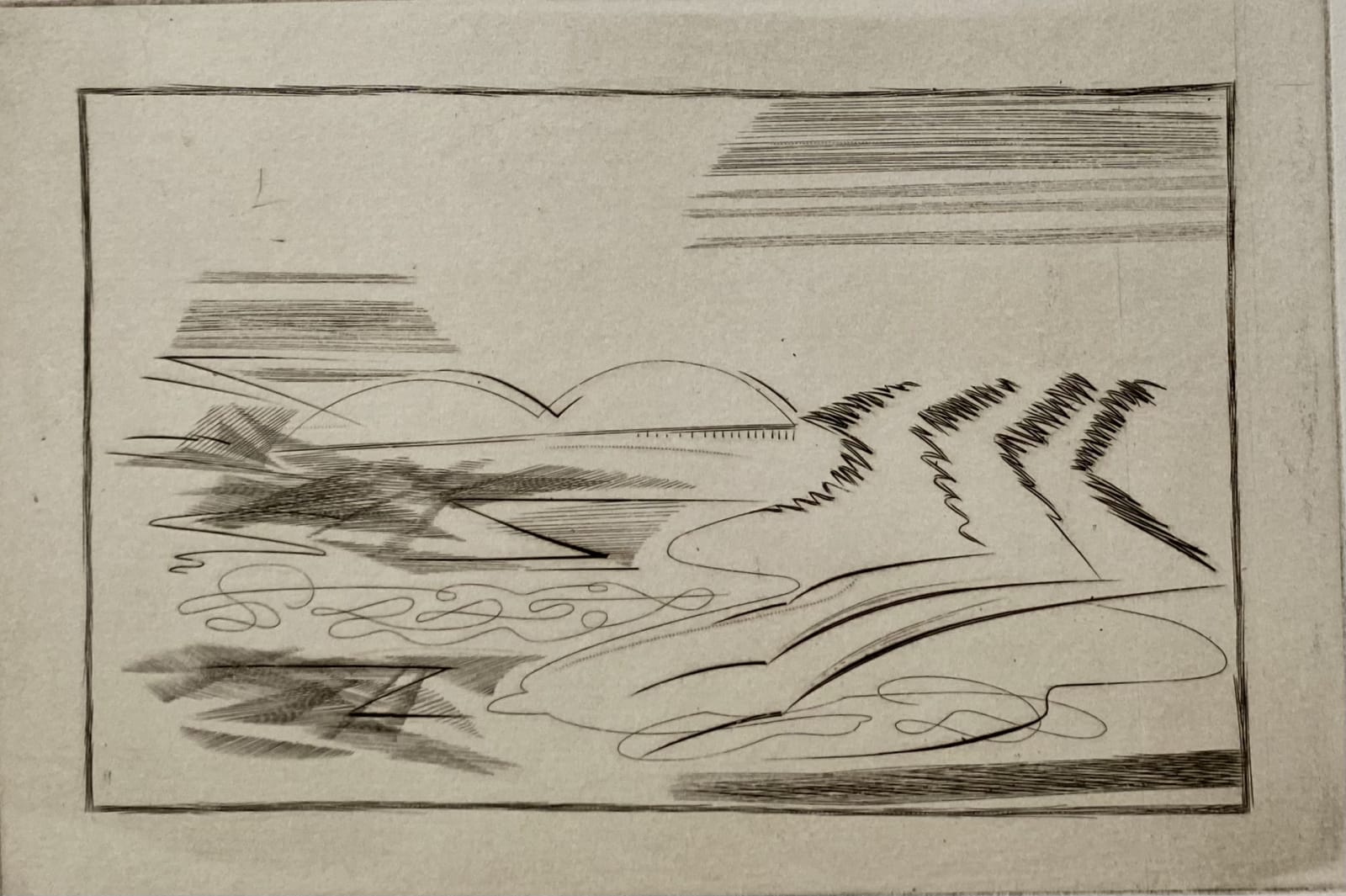 Evan Lindquist, The River: Winter Ice, 1985