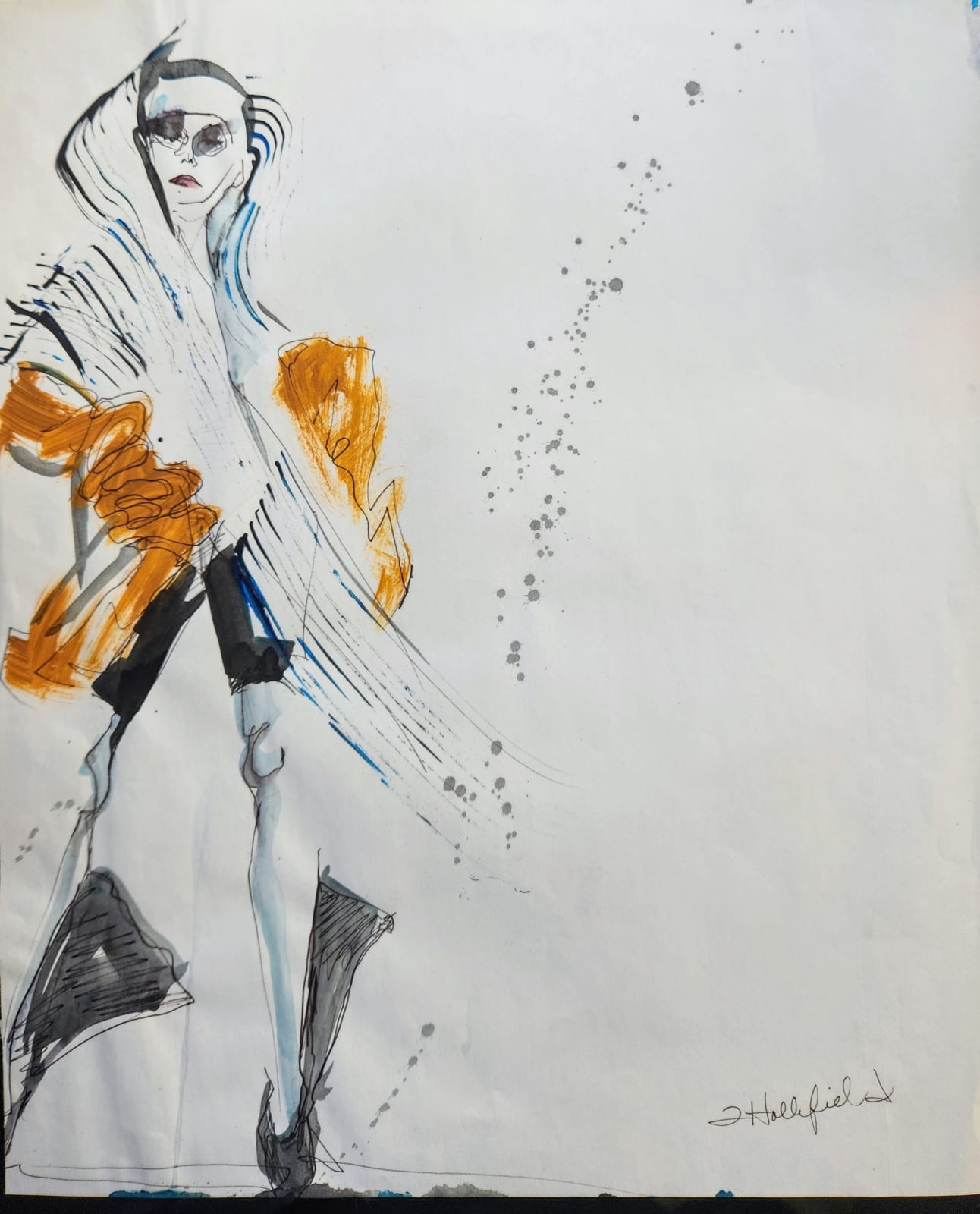 Tanya Hollifield, White Mask Couture 2, 2022
