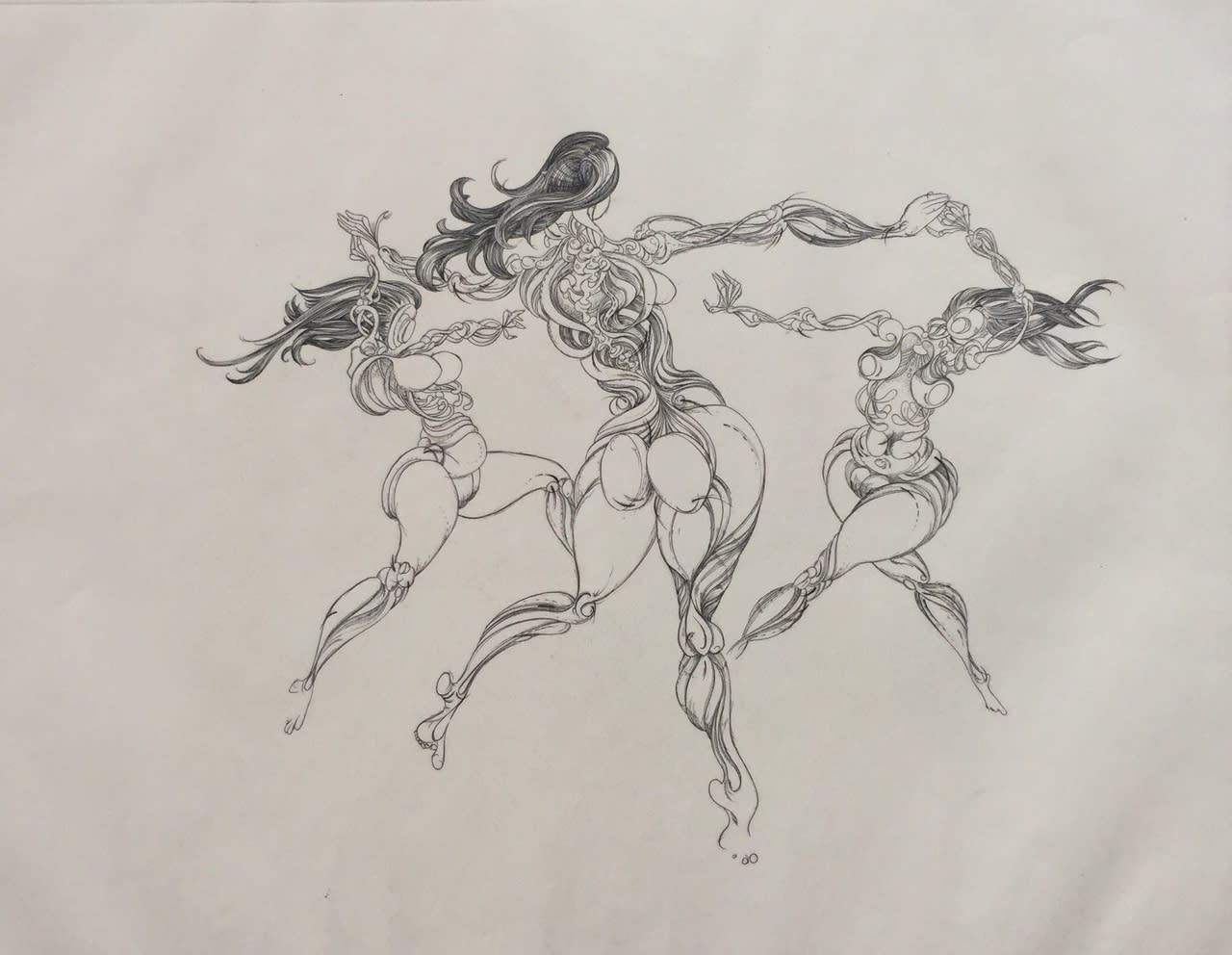 Evan Lindquist, Three Graces, 1969