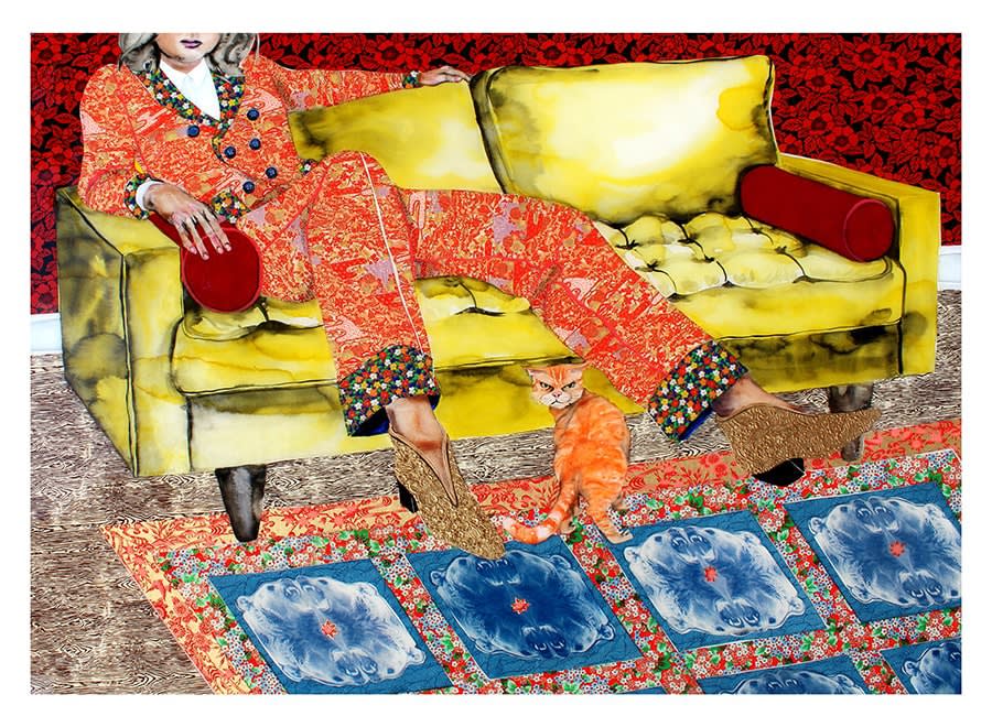 Lisa Krannichfeld, She's A Rainbow (print)
