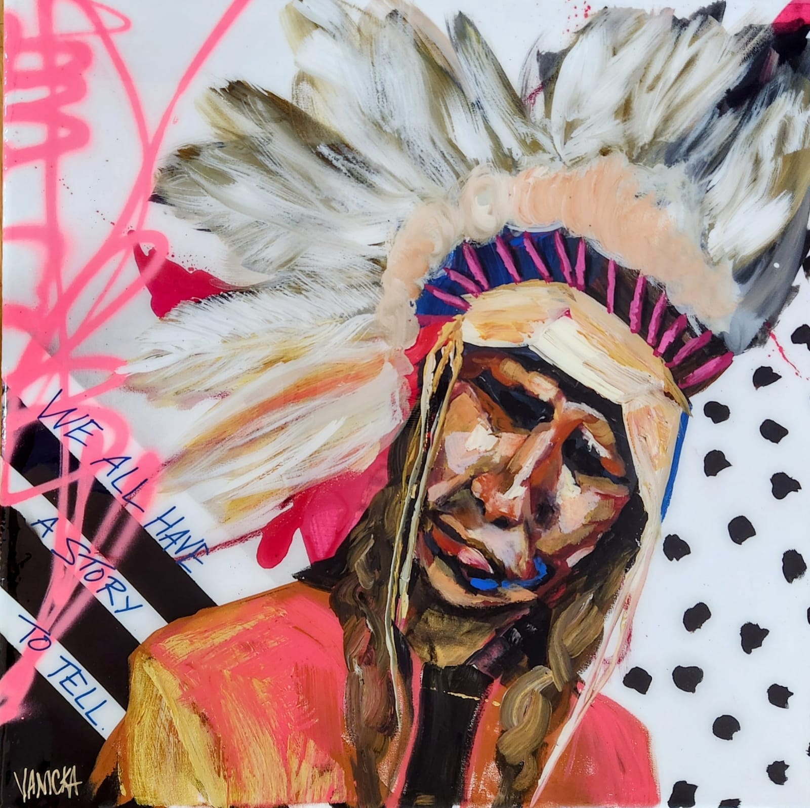 Vanicka Terhune, We All Have A Story, 2025