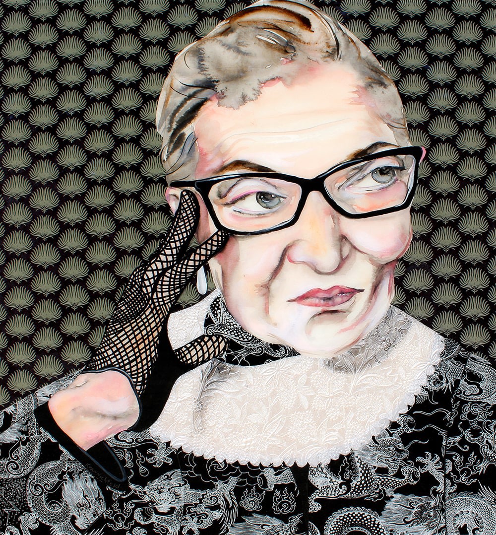 Lisa Krannichfeld, RBG (print), 2021