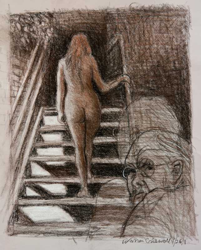 Warren Criswell, Rachel on the Stairs
