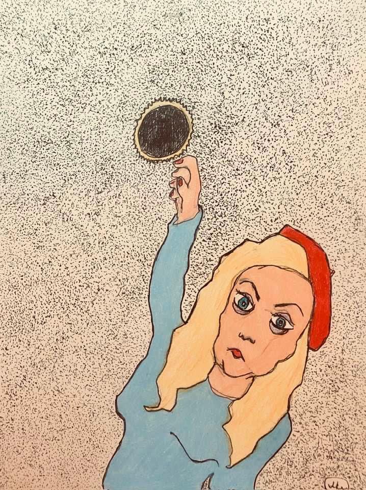 Ike Garlington, Less Than Total Eclipse, 2024