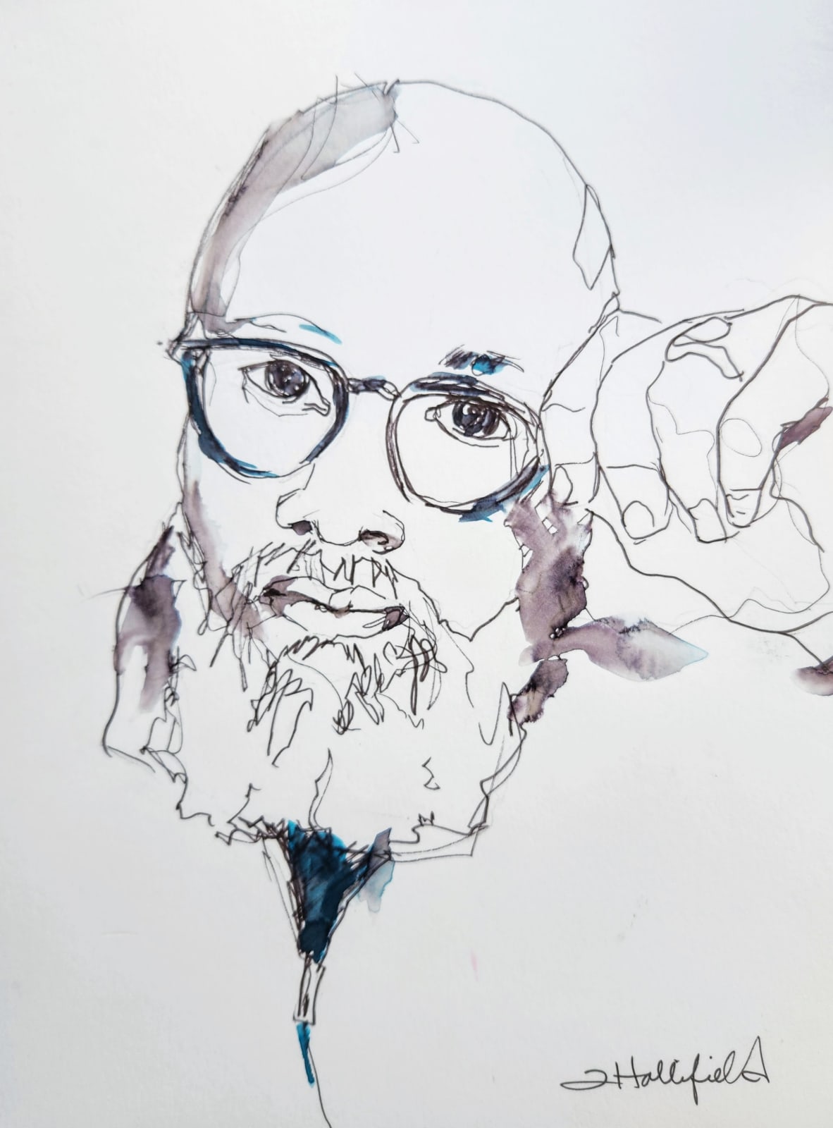 Tanya Hollifield, Portrait of an Artist 1, 2023