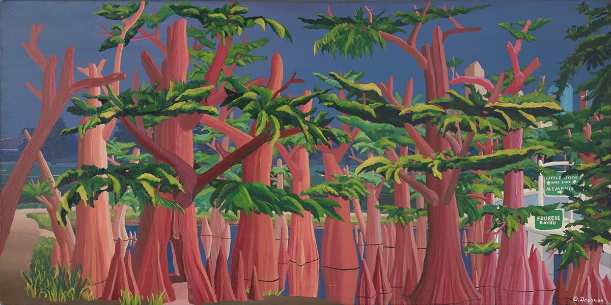 Kuimeaux, Fourche Bayou at Little Rock (print)