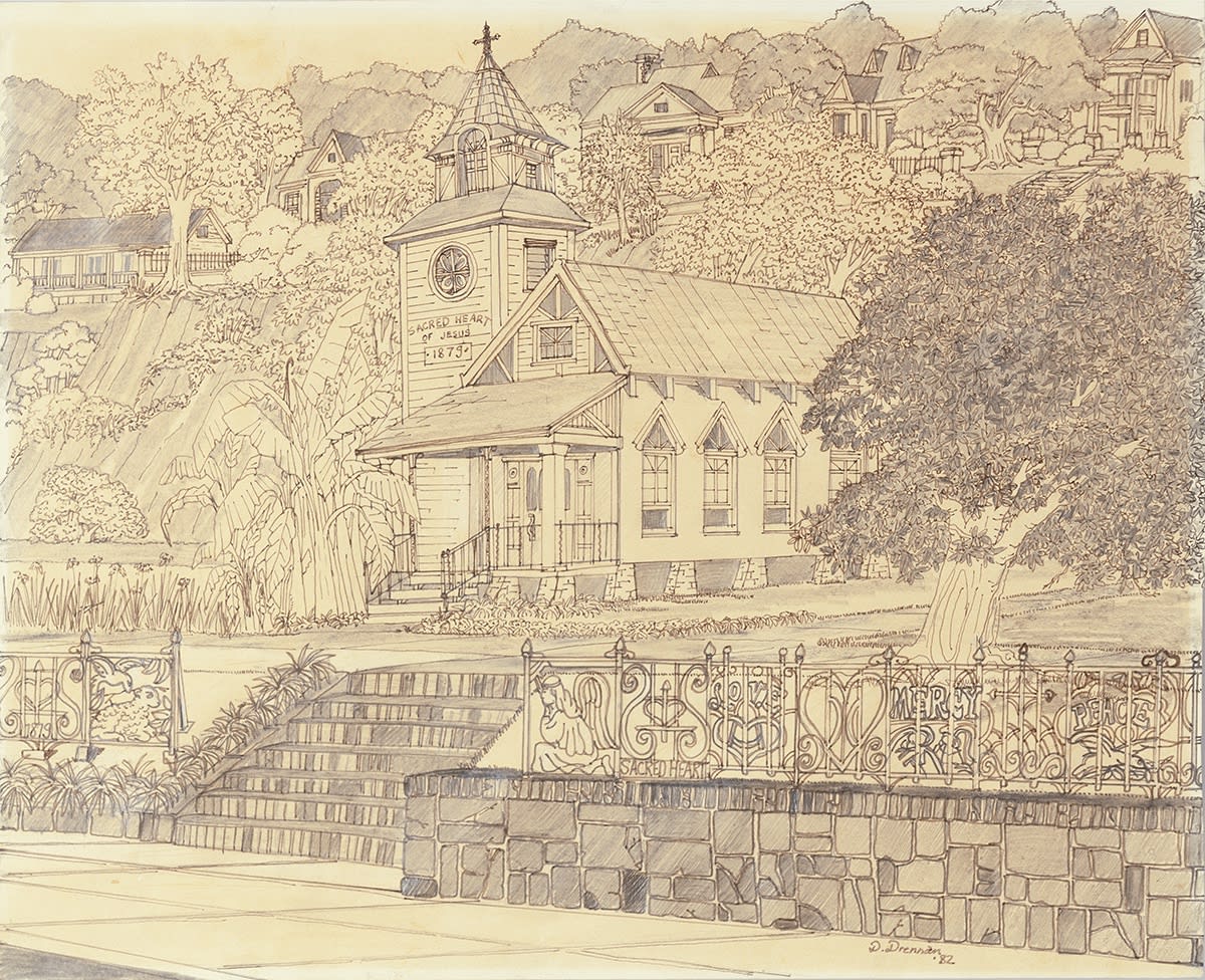 Kuimeaux, Sacred Heart of Jesus Church (print), 1982