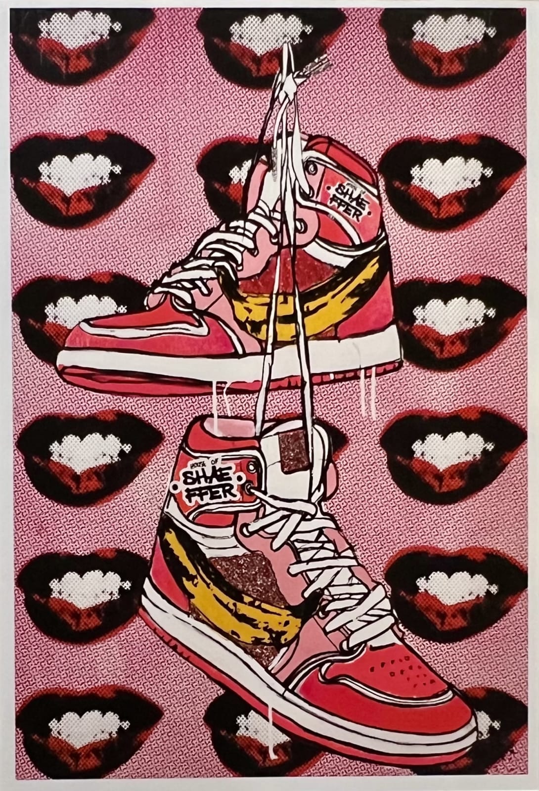 Michael Shaeffer, Smile for the Camera (print), 2023