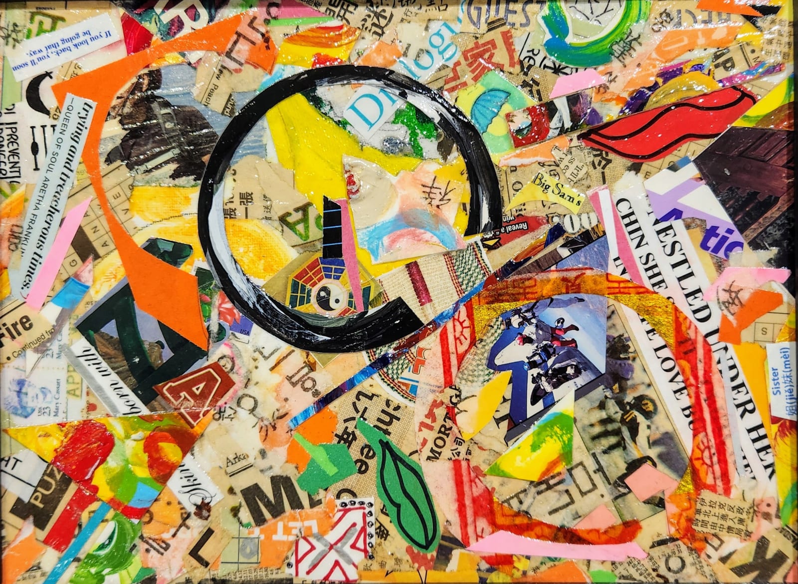 Scinthya Edwards, The Sum of All Matter (DNA), 2021