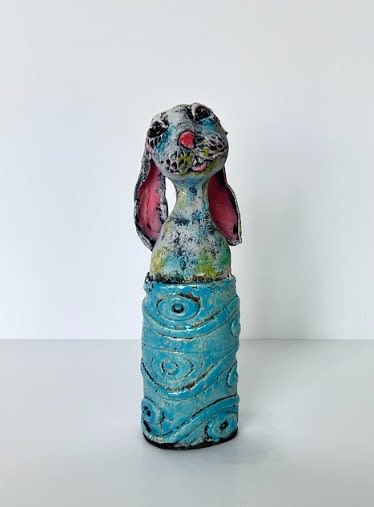 Julie Latayan, Wrapped Bunny, 2024