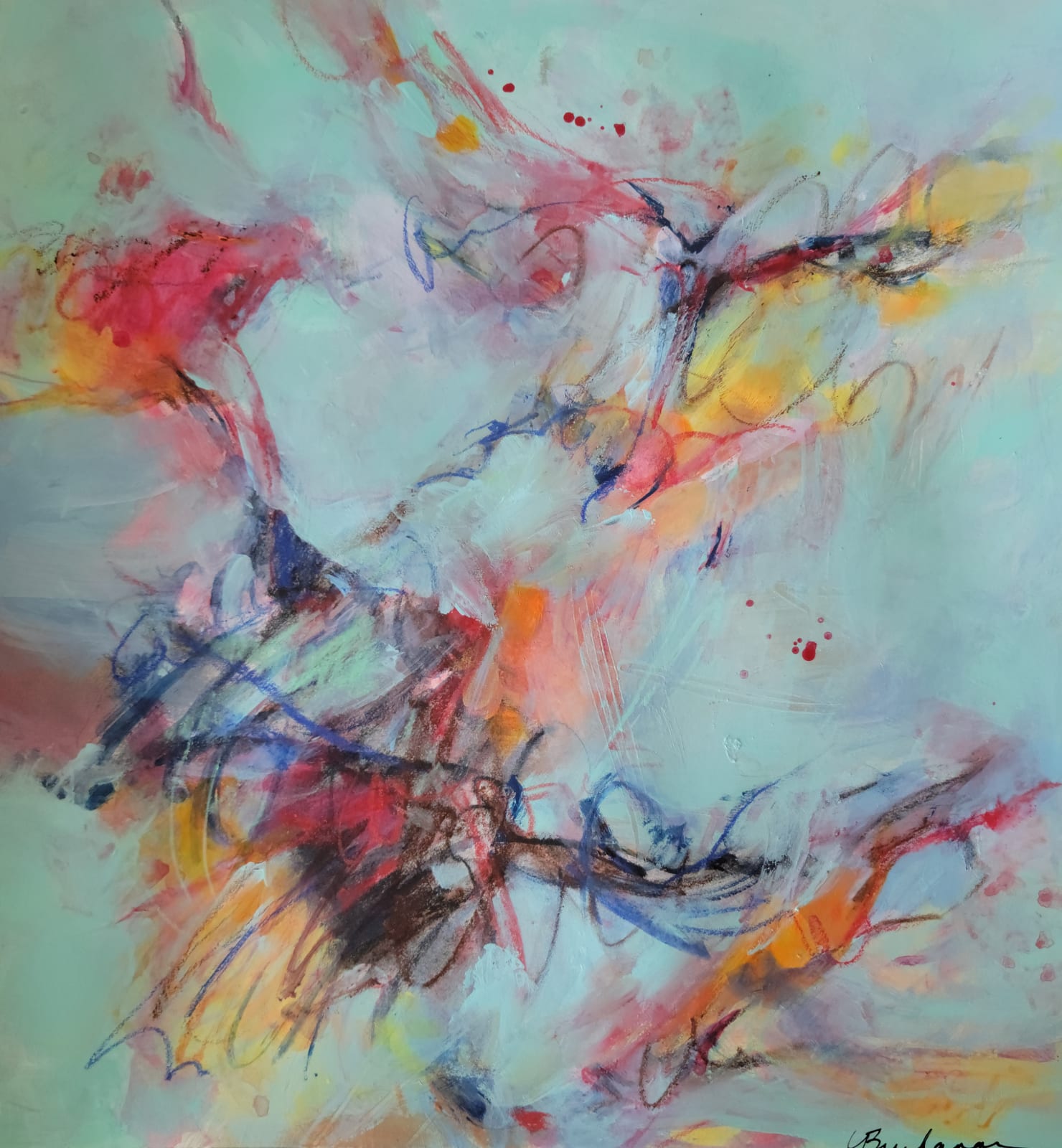 Lynne Buchanan, Early Rain, 2024