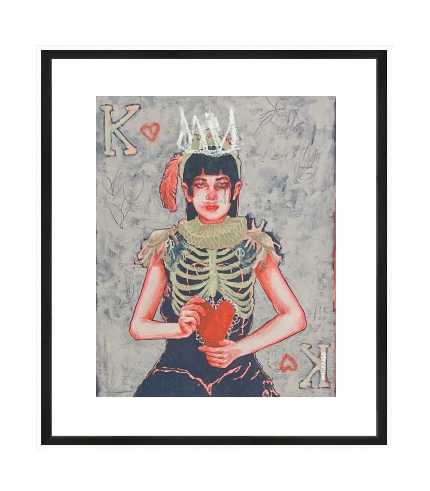 Milkdadd, 2024 King of Hearts (print), 2024