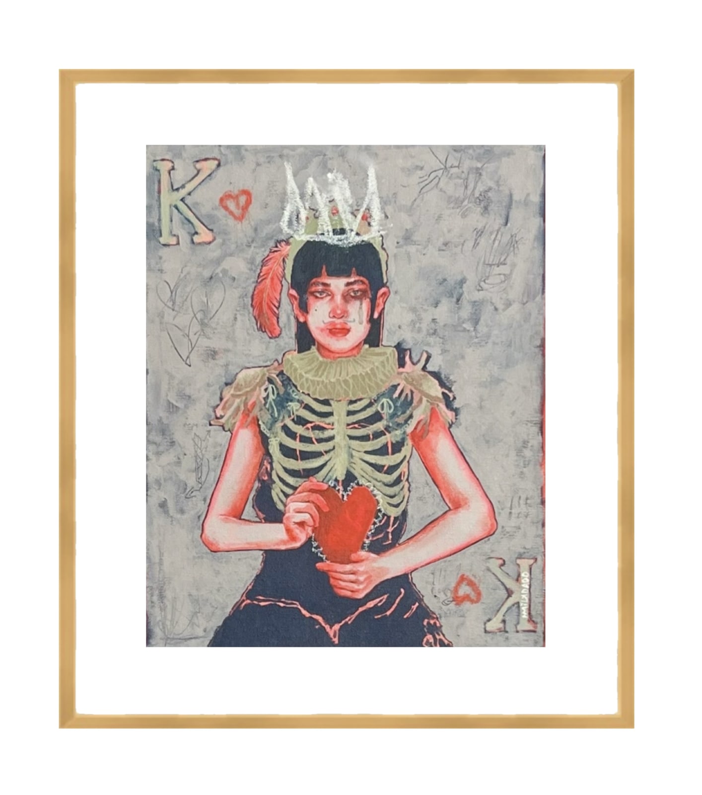 Milkdadd, 2024 King of Hearts (print), 2024