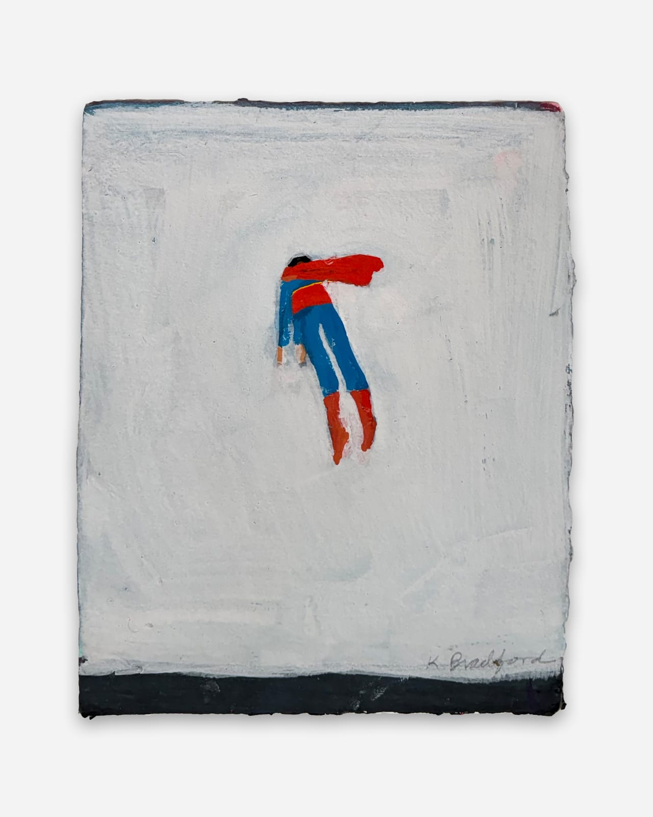 Katherine Bradford, Superman For Fire Relief, 2015
