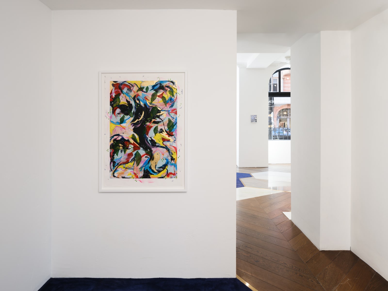 Installation view, Images: Ghost Painterly Abstraction, Galerie Maria Bernheim, London, 2021