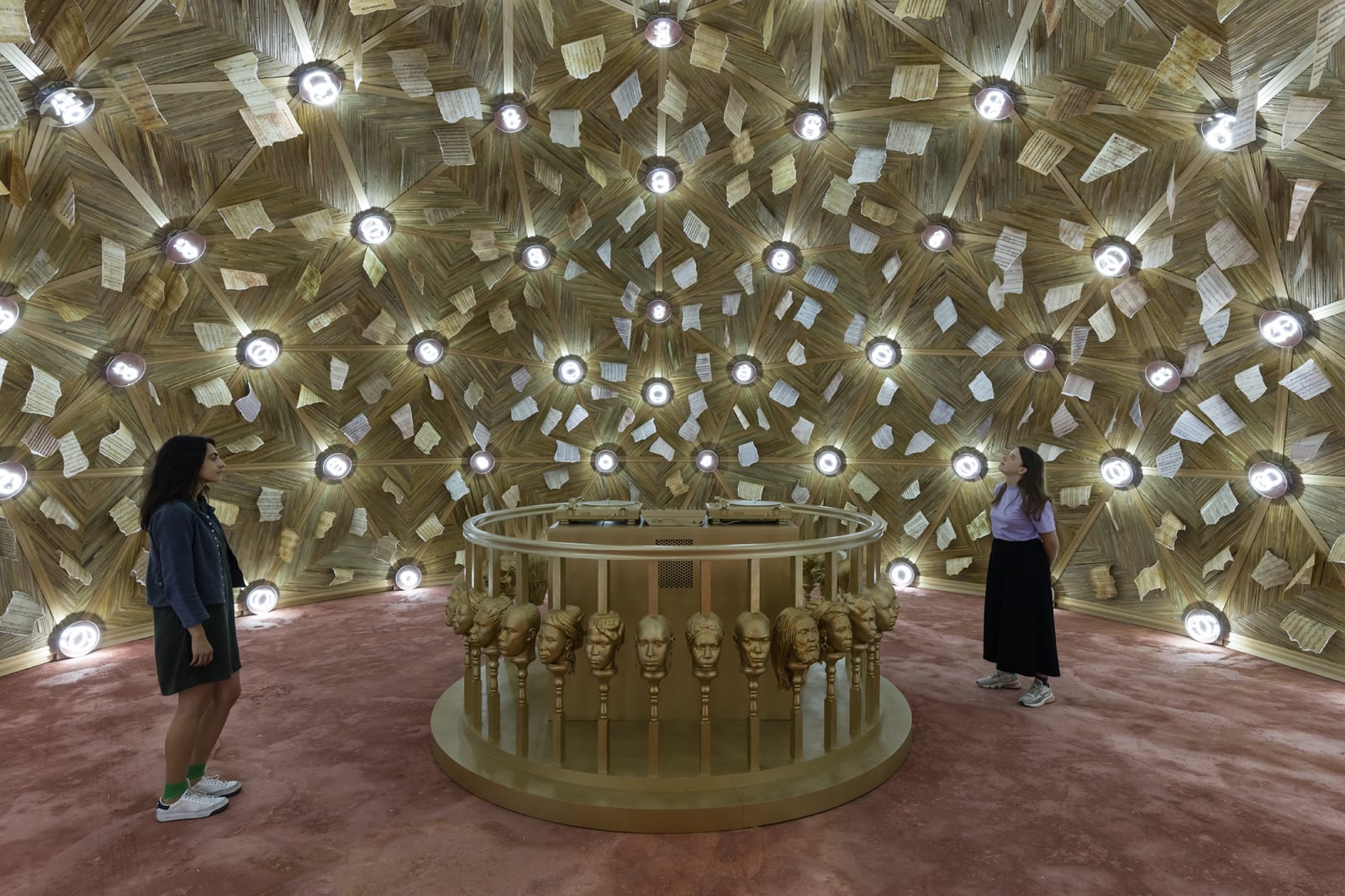 Image: Installation view, Tavares Strachan: There Is Light Somewhere. Intergalactic Palace, 2024. Photo: Marc Blower. Courtesy the artist and the Hayward Gallery.