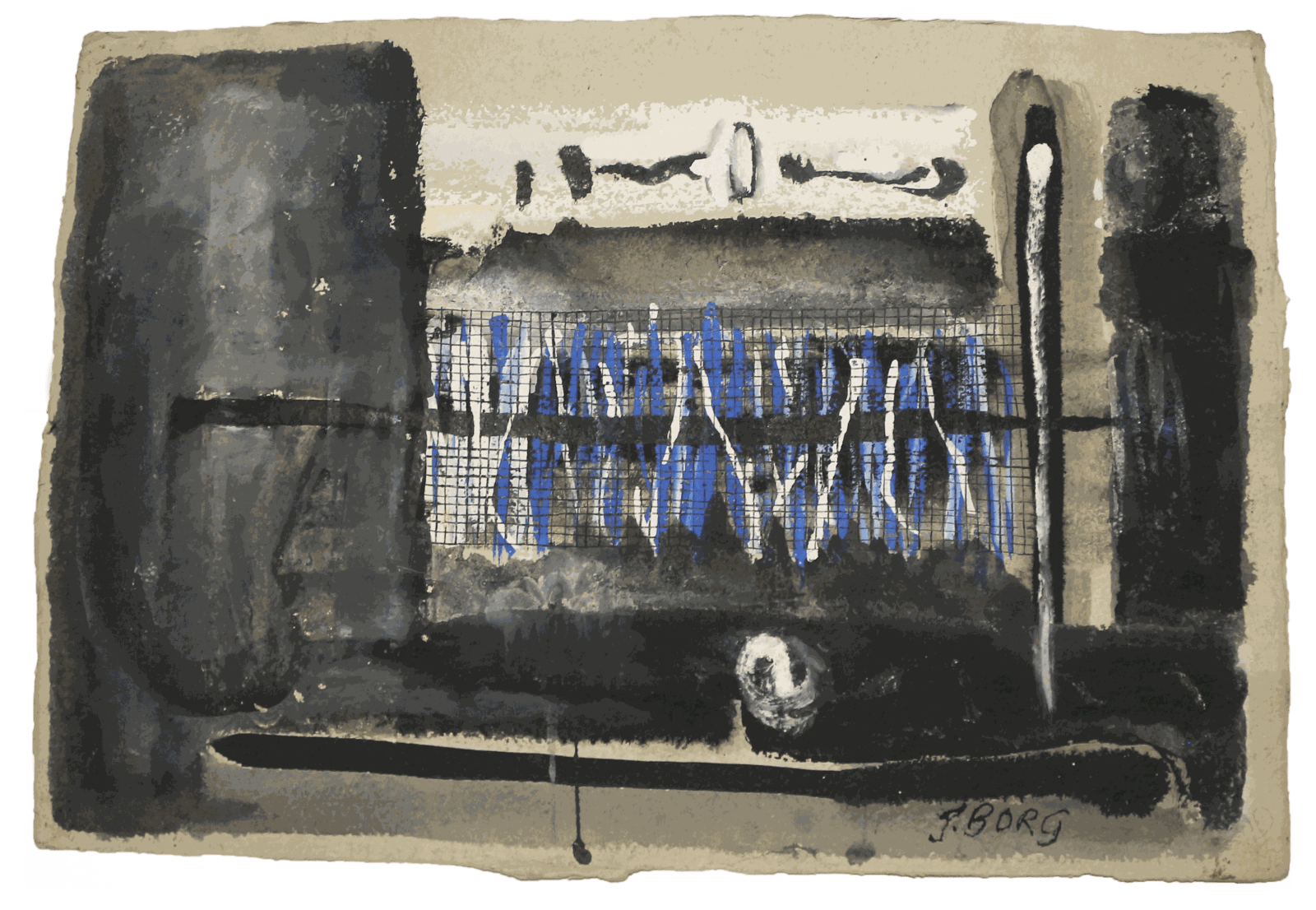 Isabelle Borg, Berlin I – Station, 1985