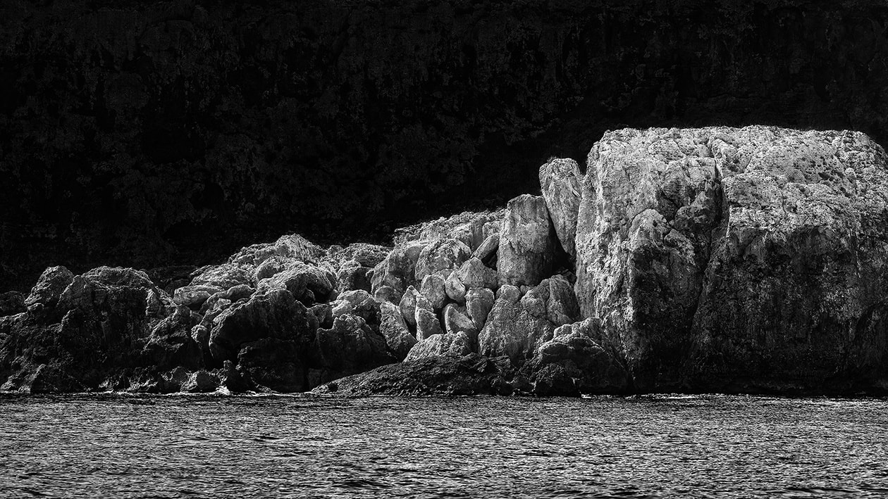 Alex Attard, FRAGMENTED SCULPTURES of an Island Coast no.11, 2023