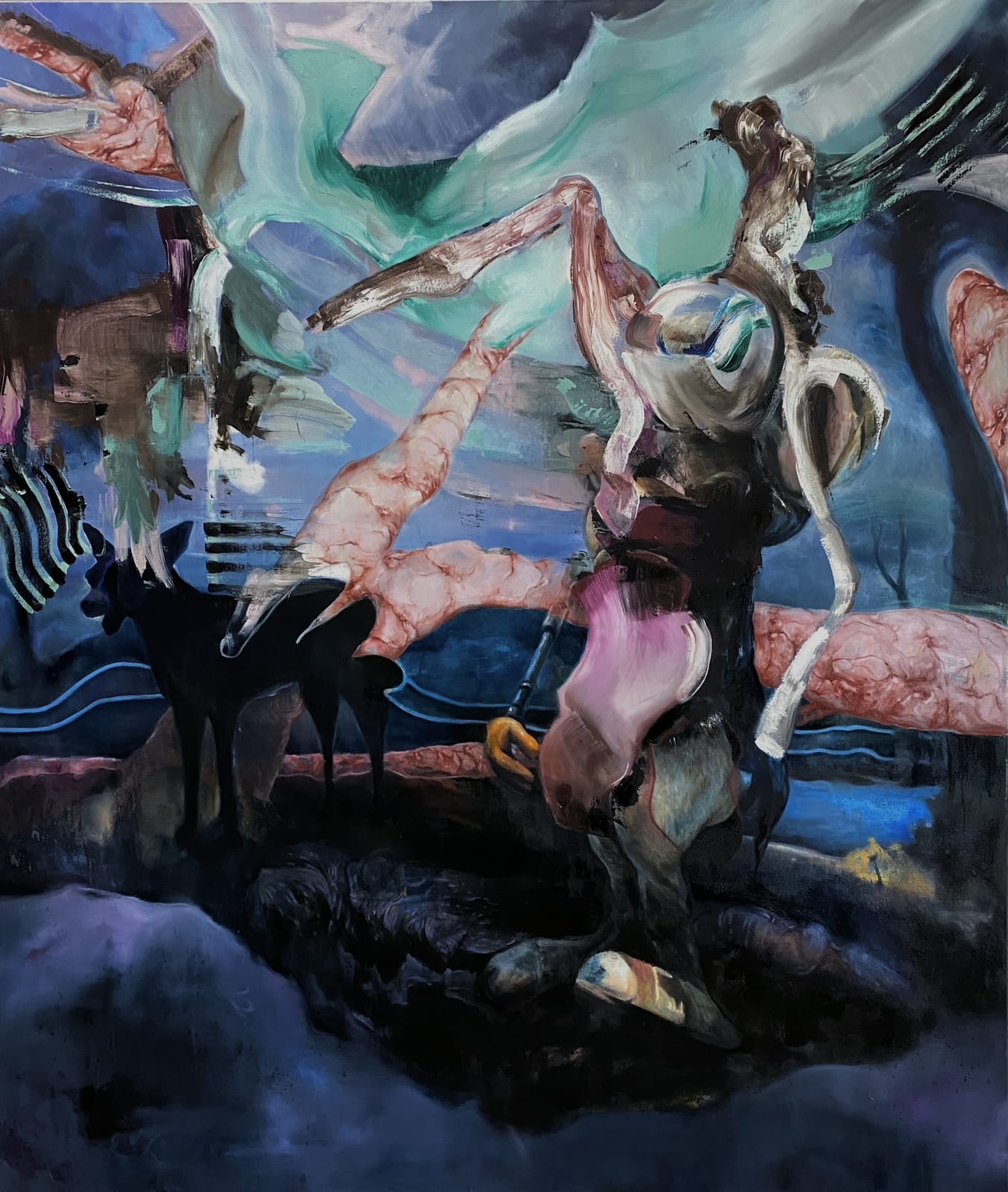 Mario Abela, The unfortunate case of a sausage, in a dog’s dream, 2022