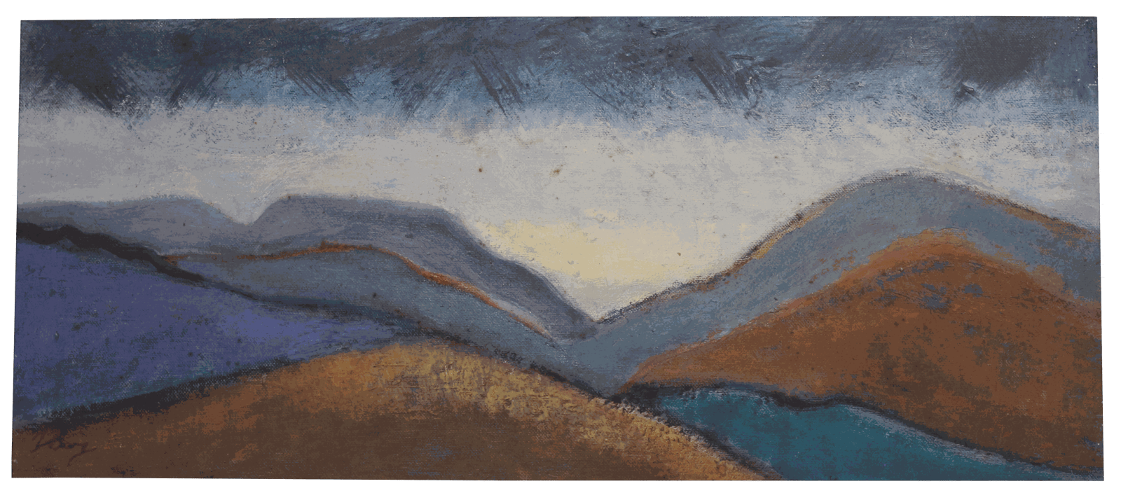 Isabelle Borg, Molls gap looking North, 2002