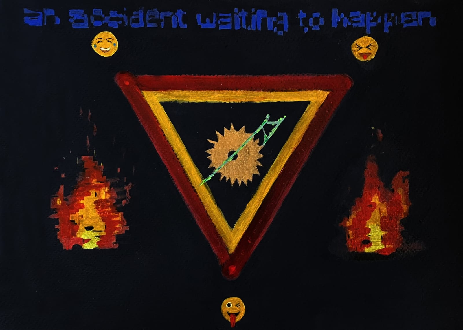 John Paul Azzopardi , I Am An Accident Waiting to Happen, 2022