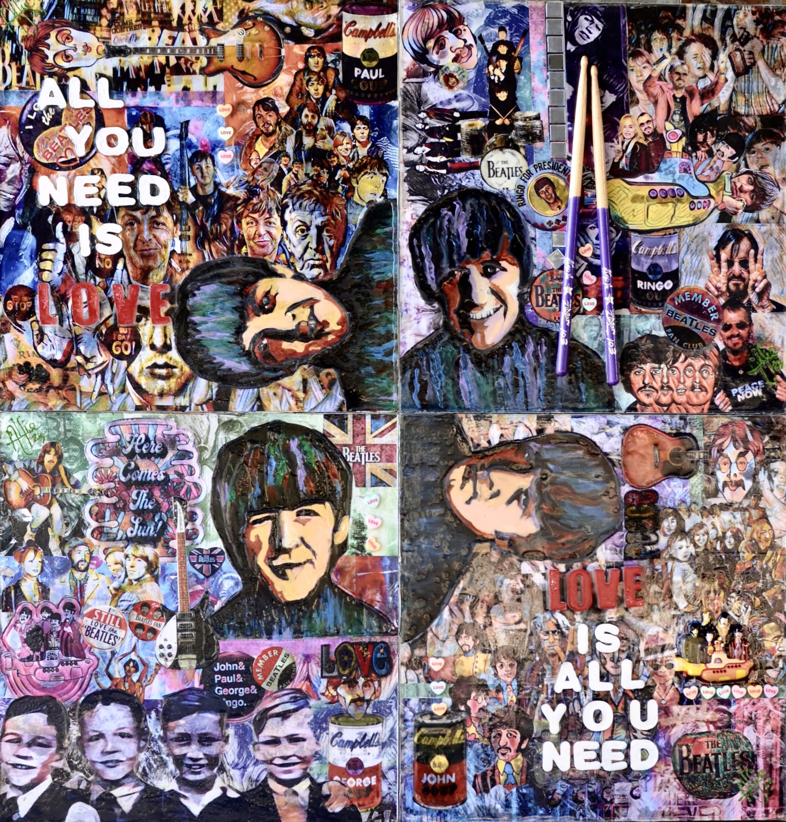 The beatles hotsell tapestry