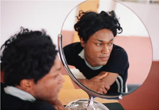 Photographer Iké Ude, L.A. Eyeworks, 1995. Credit: Lyle Ashton Harris/Courtesy the artist and Salon 94, New York