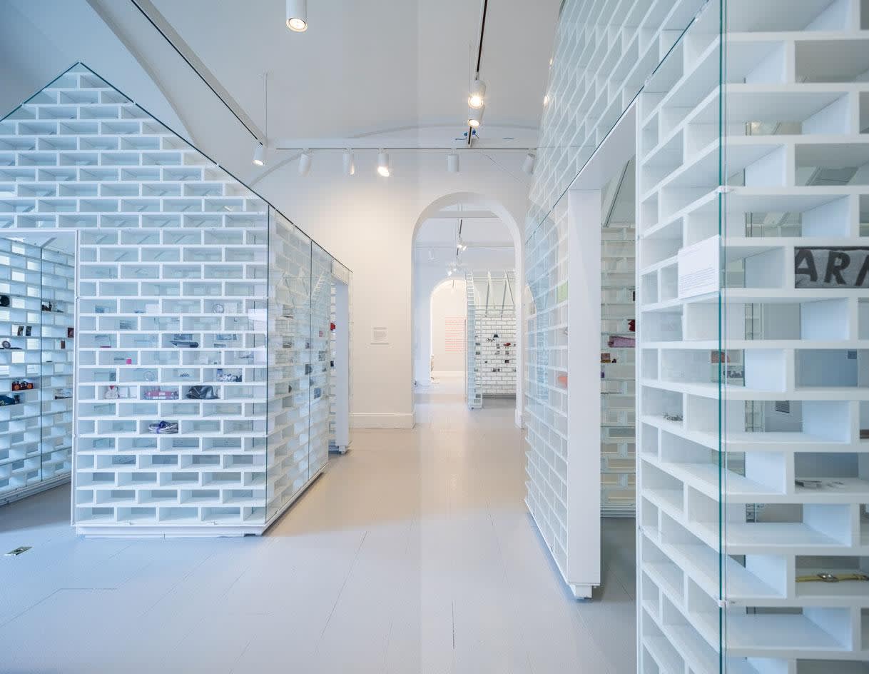 Installation view of The Gun Violence Memorial Project at the National Building Museum
