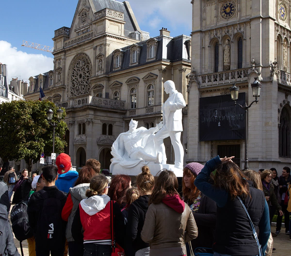 Paris Public Installation next to the Louvre, 2012