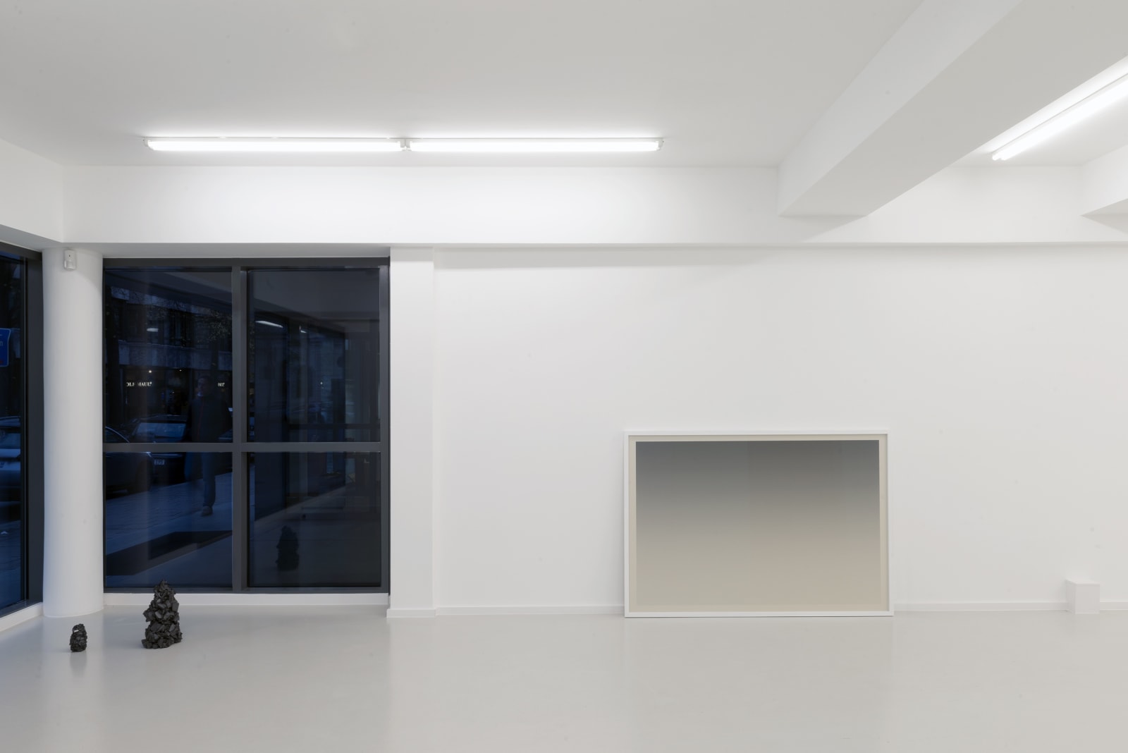 Installation view studio visit for Kunstverein München 2020