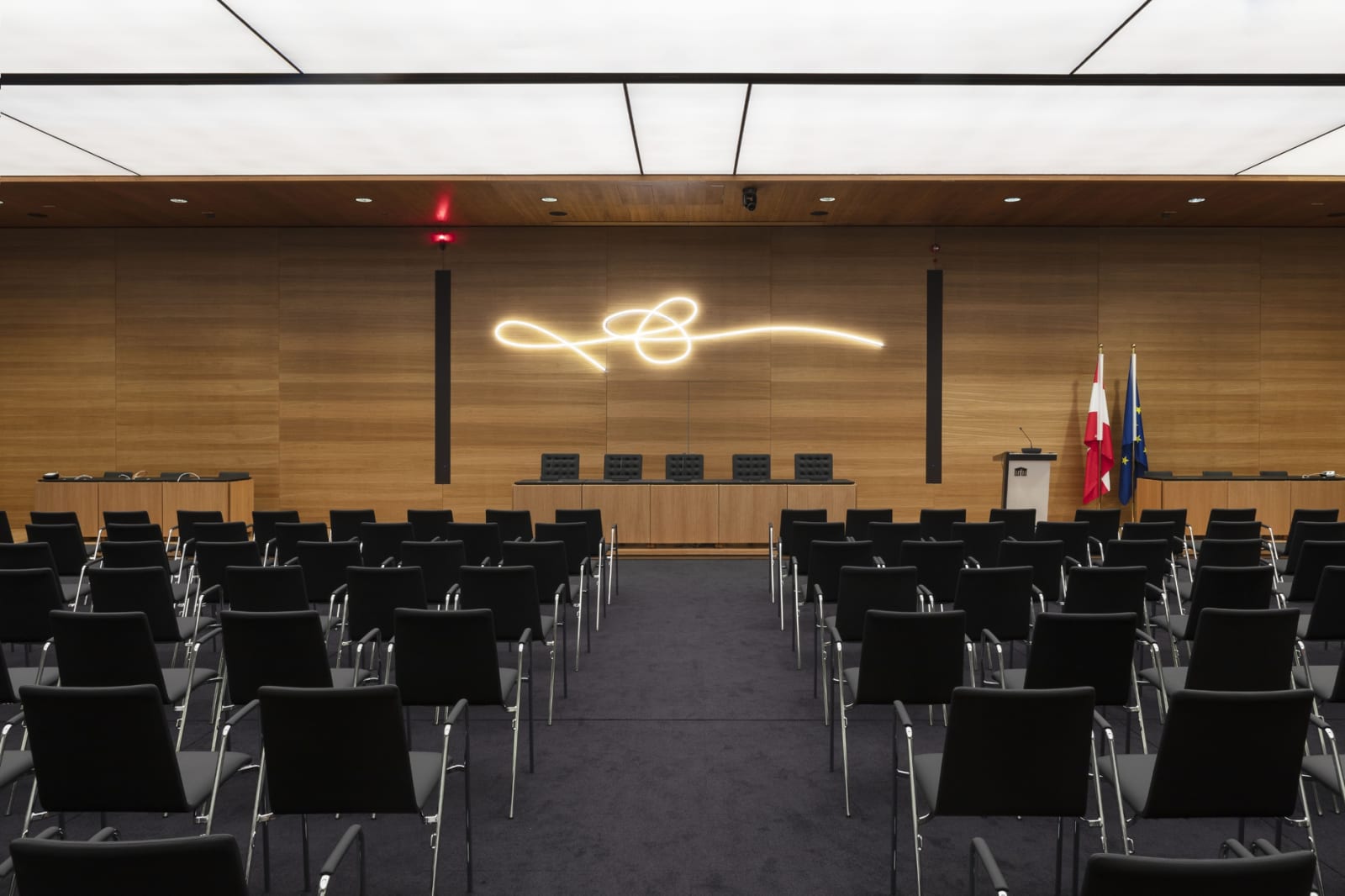 Permanente Installation, Österreichisches Parlament, Wien, Foto: Peter Hoiss