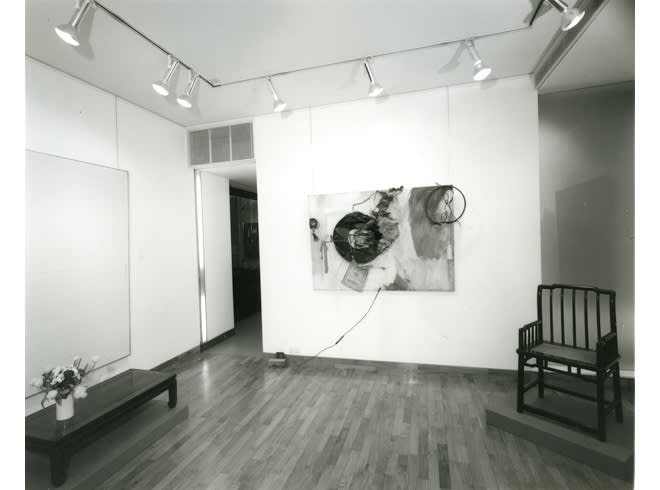 AMERICAN PAINTINGS WITH CHINESE FUNITURE Installation View