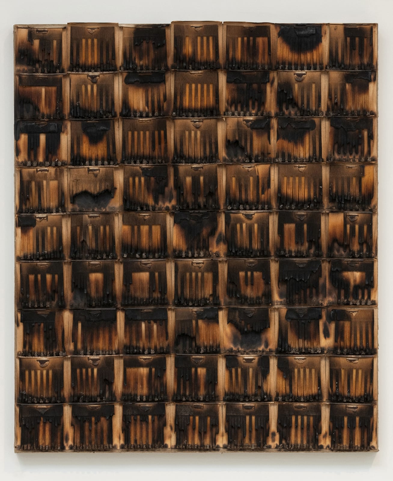 BERNARD AUBERTIN, Dessin de feu (Pochettes d’allumettes), 1974