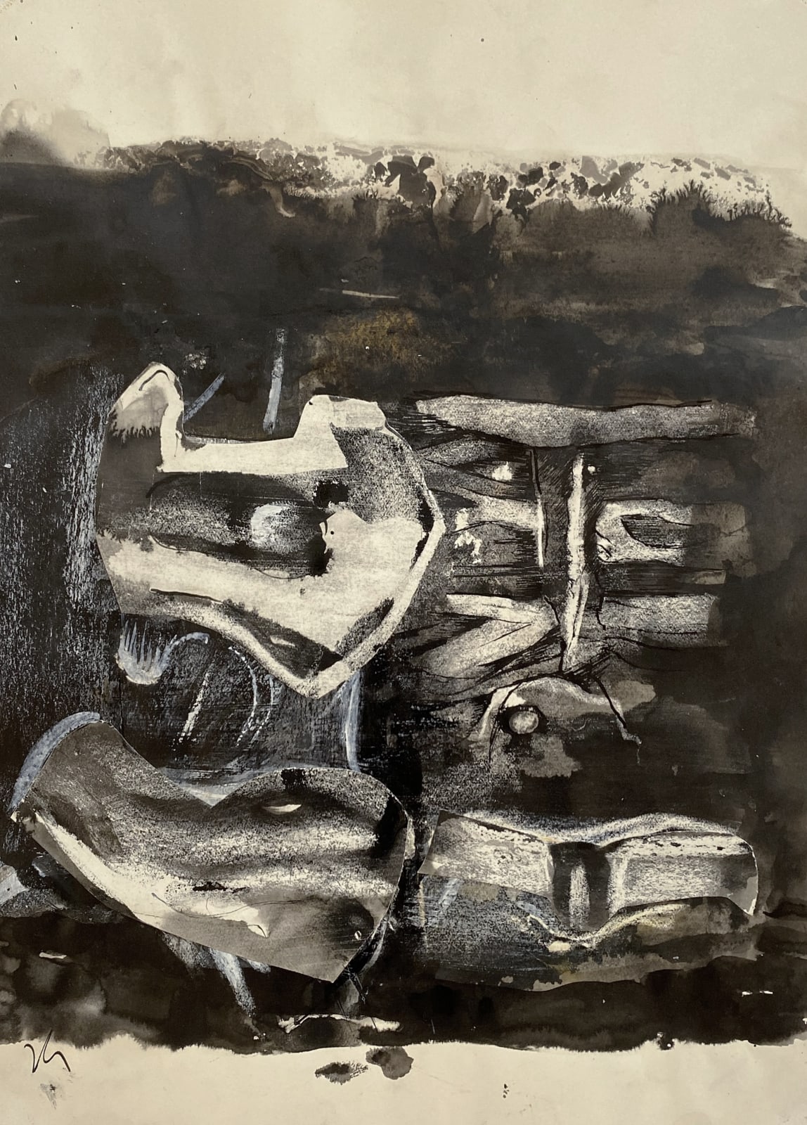 JOHN GOLDING, Untitled, c. 1963