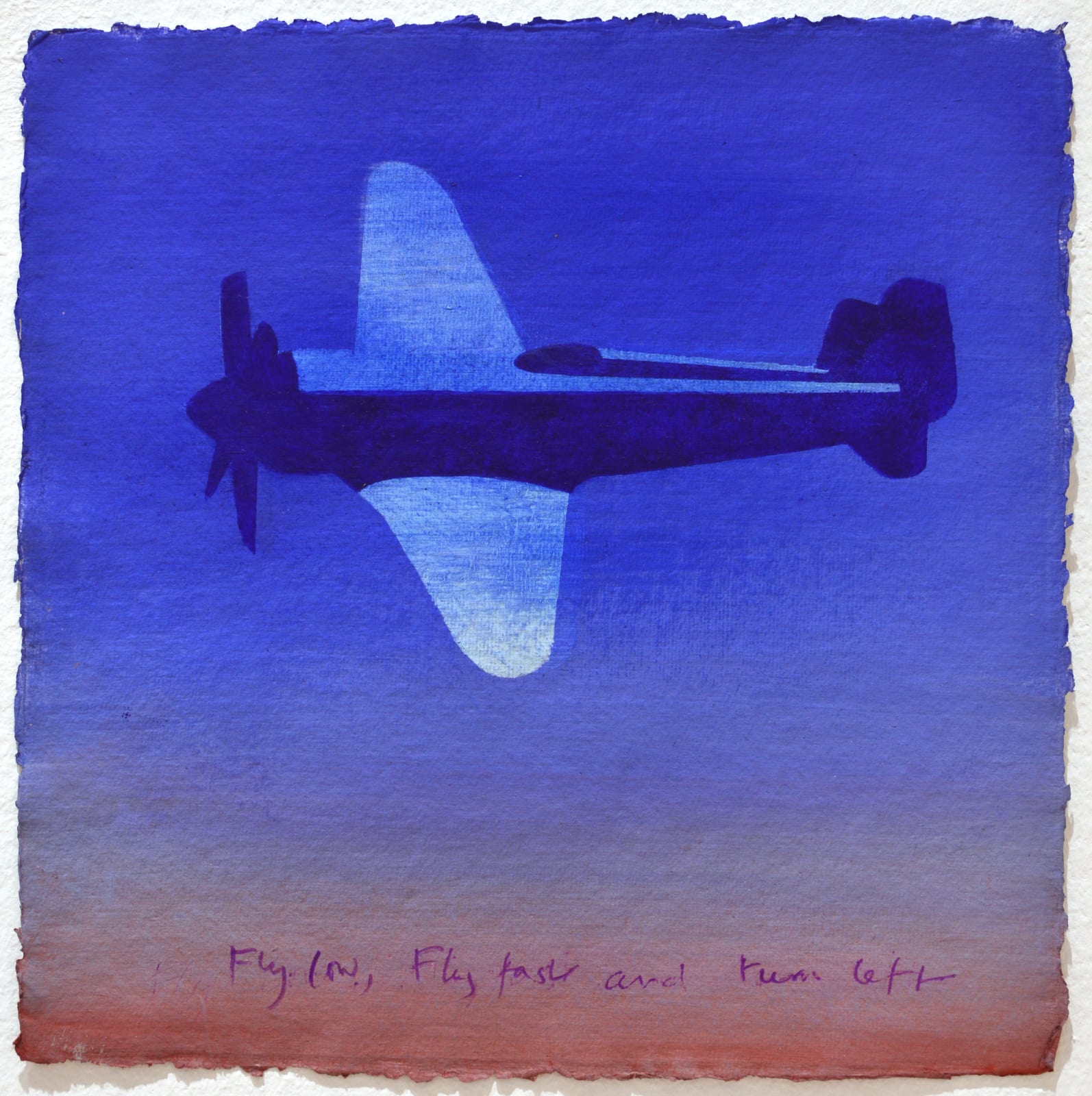 ANTONY DONALDSON, Fly low, fly fast and turn left, 2009