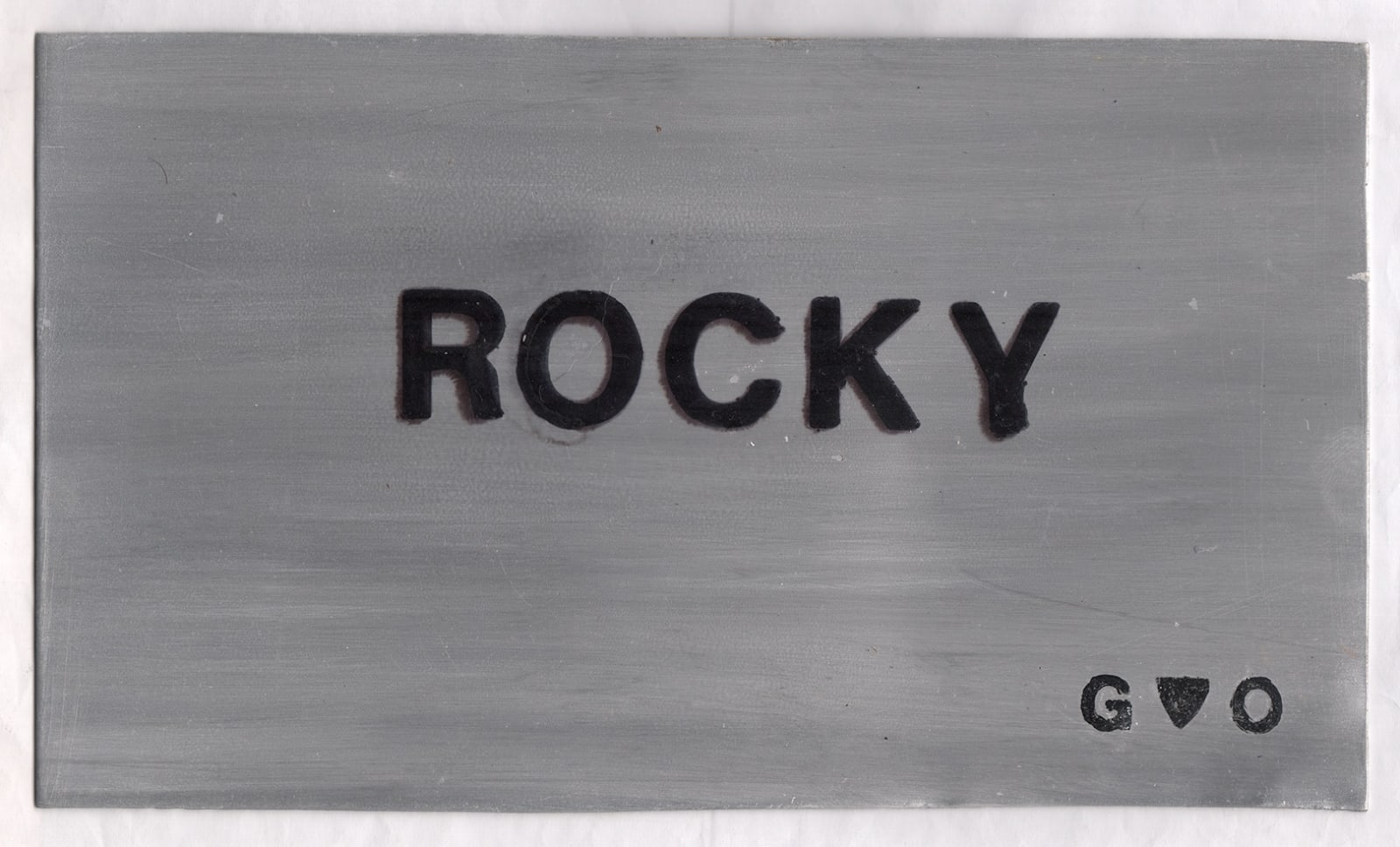 GREY ORGANISATION, Rocky, 1986