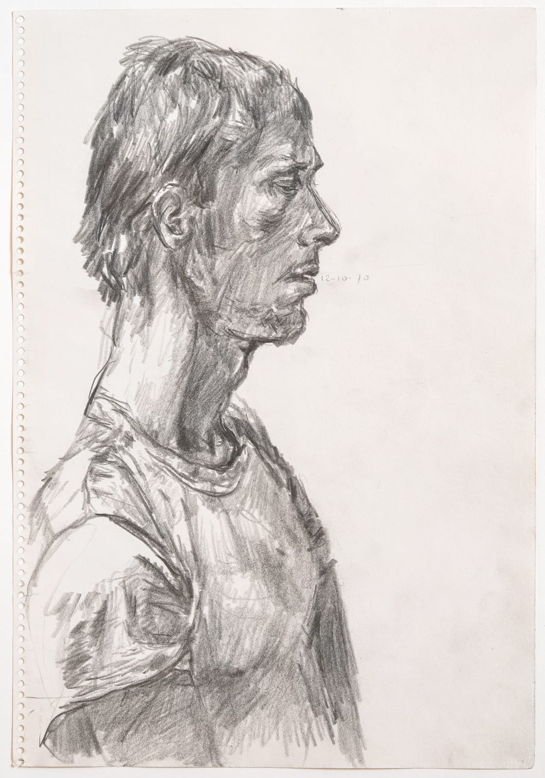 PAUL THEK, Untitled (Self-Portrait), 1970