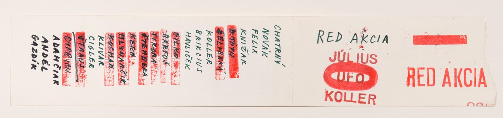 JÚLIUS KOLLER, Red Akcia, 1979