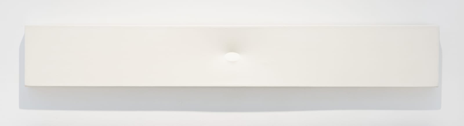 TURI SIMETI, Un ovale bianco, 1986