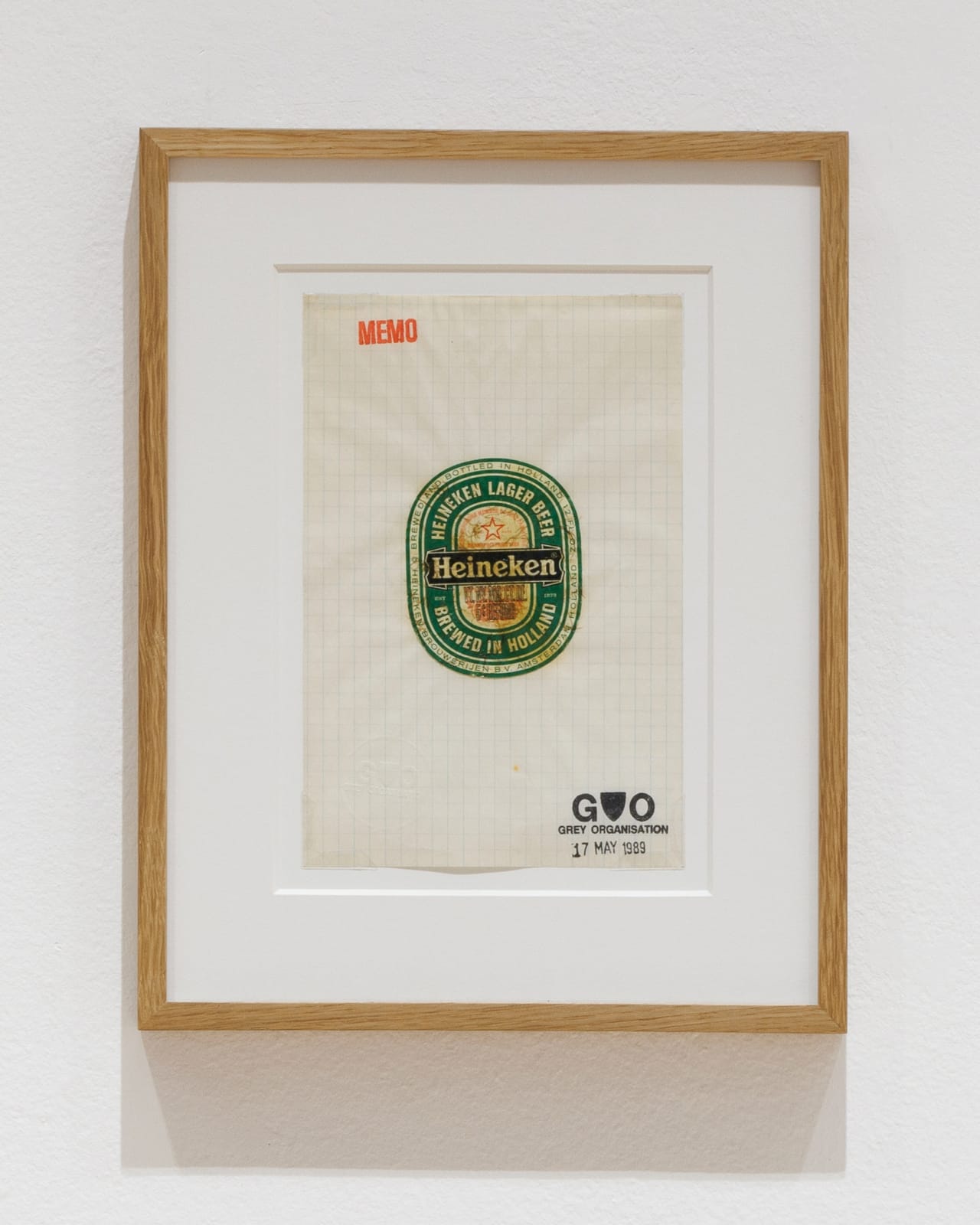 GREY ORGANISATION, Heineken Lager, 1989