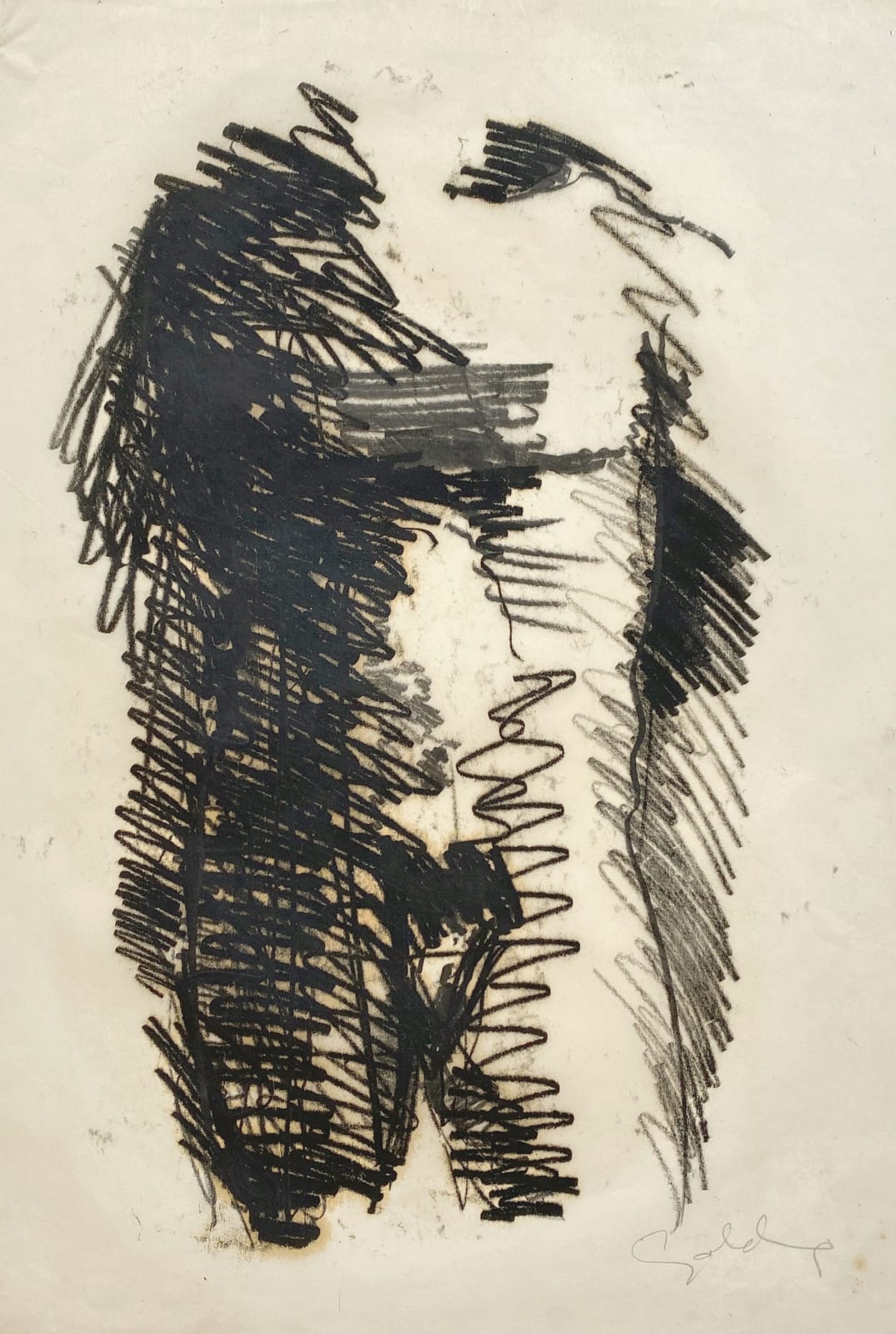 JOHN GOLDING, Untitled, c. 1960