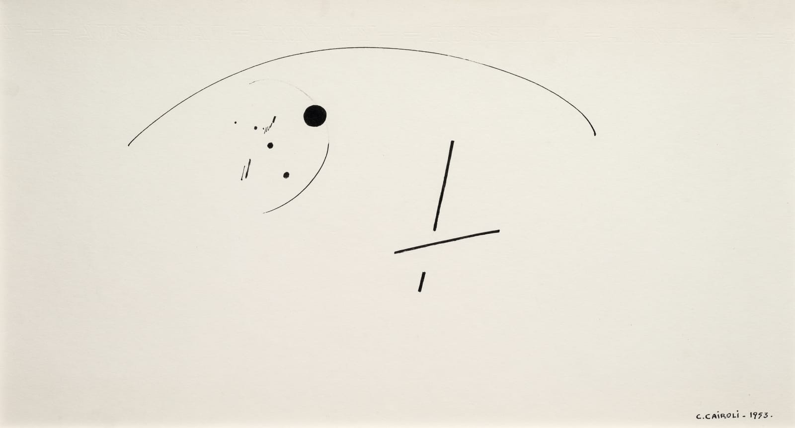 CARLOS CAIROLI, Regard pertinent, 1953