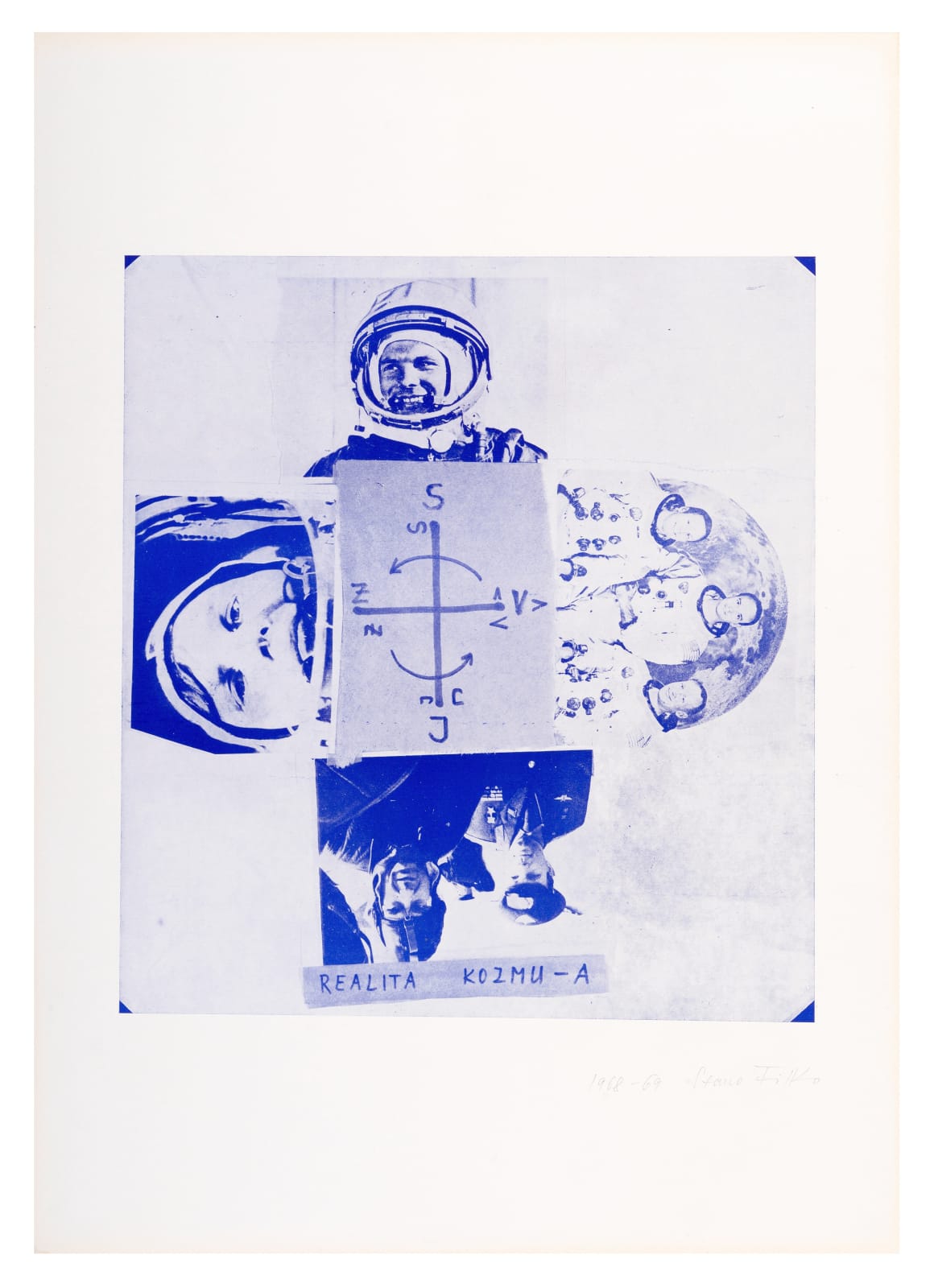STANO FILKO, Reality of Cosmos – A, 1968-1969