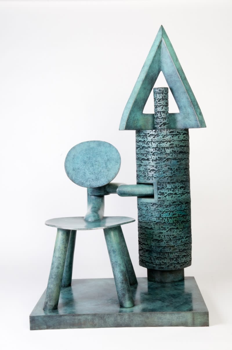 Parviz Tanavoli, Poet and Chair, 2009