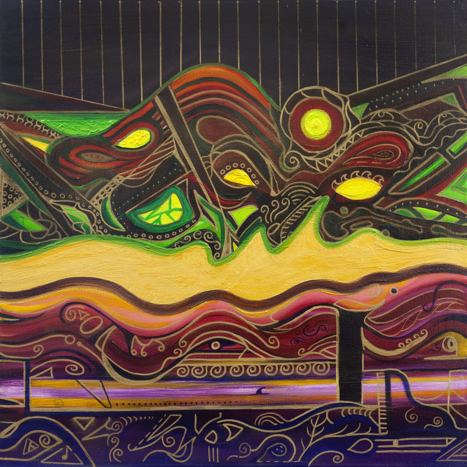 Michelle Dalton, Orchestra Synesthesia , 2021