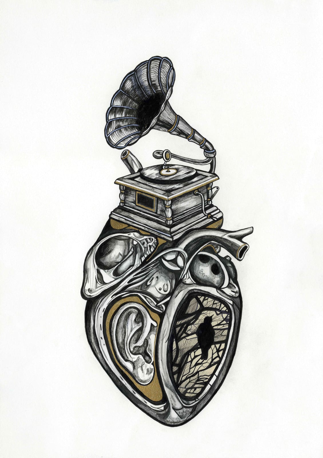 Michelle Dalton, Gramophone Heart , 2021